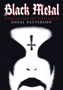 book cover - black metal