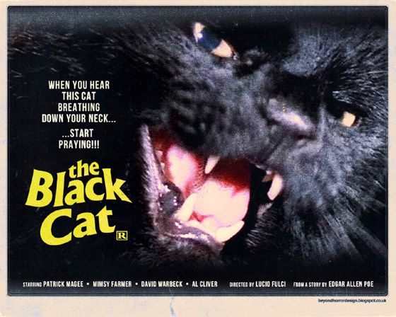 poster - black cat